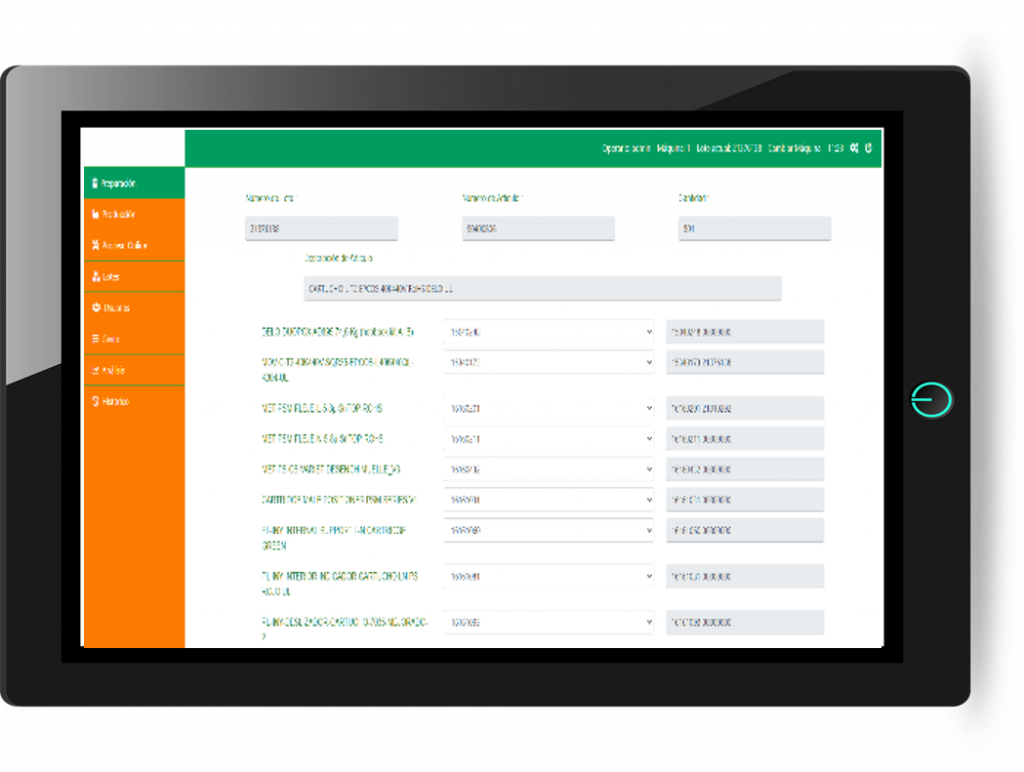 software para validar elementos